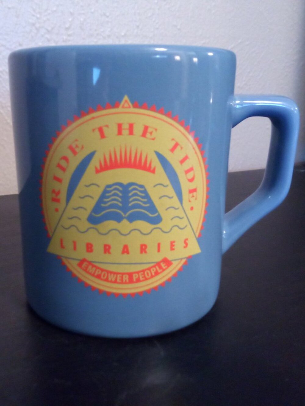 Collectible Coffee / Tea Mug, Texas Library Association, Corpus Christi 1994